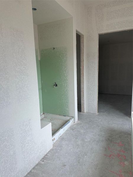 Walk-in shower in Primary Bath