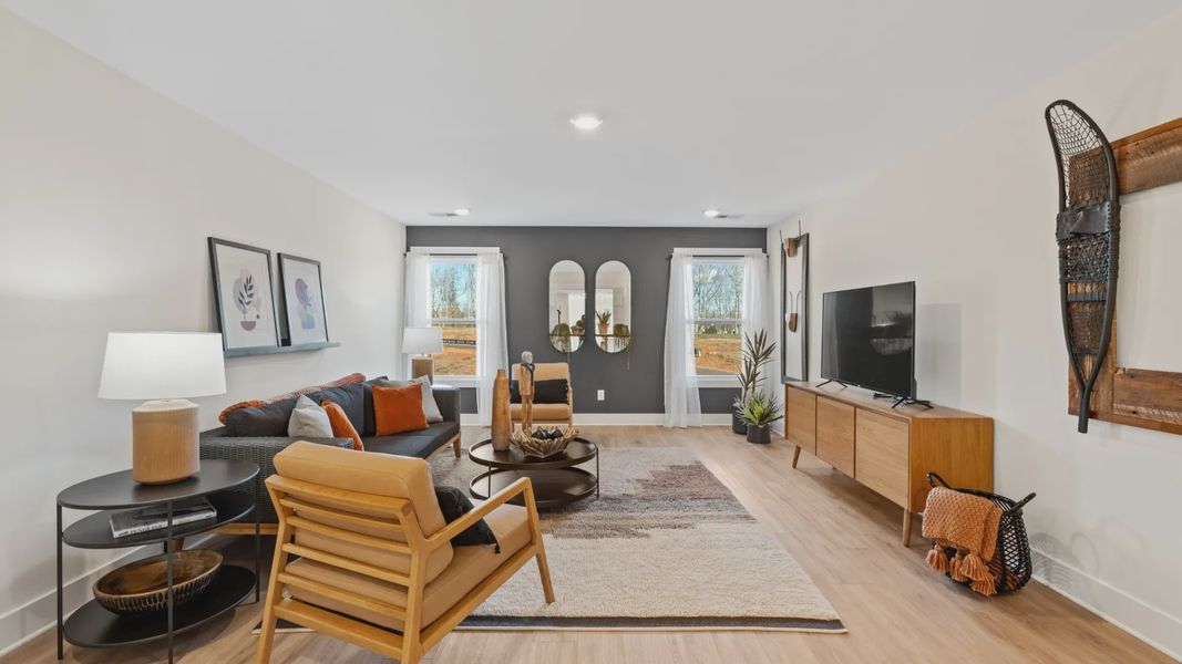 Bonus Room of The Middleton Design by DRB Homes