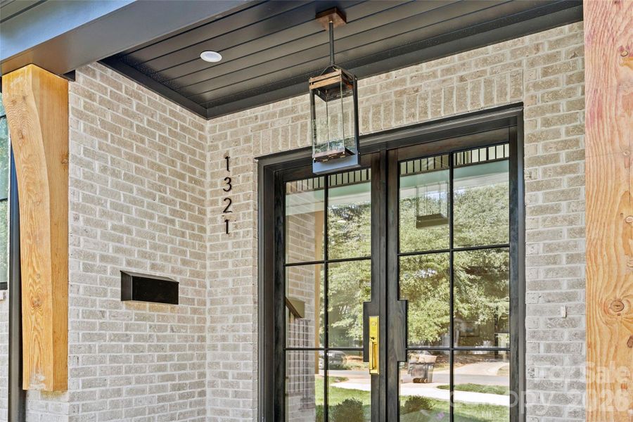 Exterior details and patio area of a home in Stratford Chase, Charlotte (Image 31). Exterior details and patio area of a home in Stratford Chase, Charlotte (Image 31).