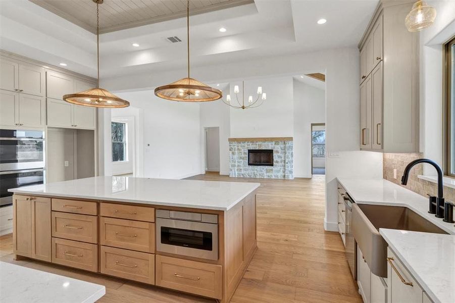 Furnished interior view inside a new home in , Granbury (Image 12).