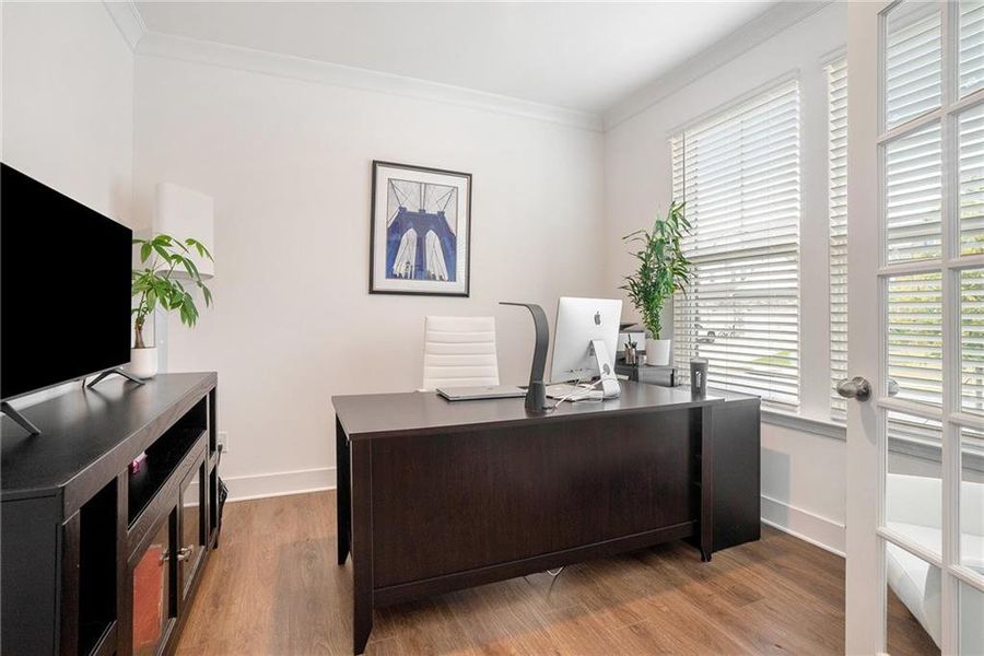 Furnished interior view inside a new home in , Loganville (Image 27).