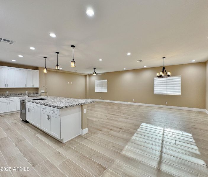 Great room from entry