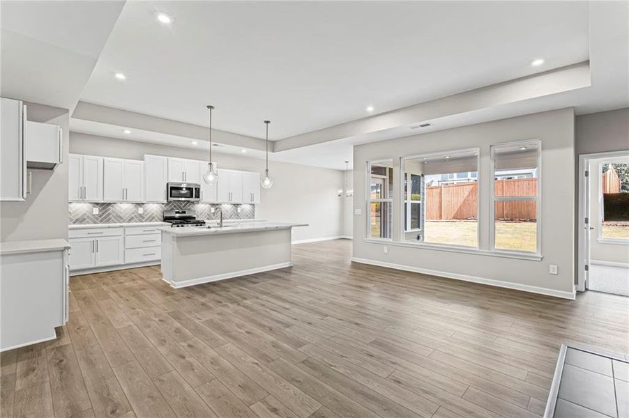 Furnished interior view inside a new home in The Reserve At Liberty Park, Braselton (Image 6). Furnished interior view inside a new home in The Reserve At Liberty Park, Braselton (Image 6).