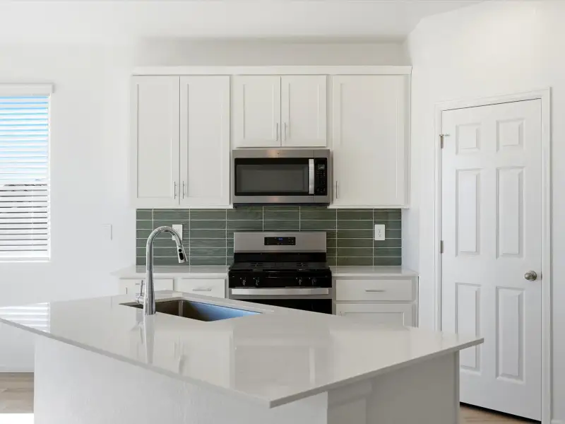 Furnished interior view inside a new home in Meridian Ranch, Peyton (Image 10).