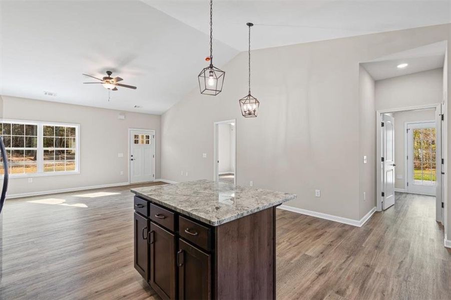 Furnished interior view inside a new home in , Rockmart (Image 14).