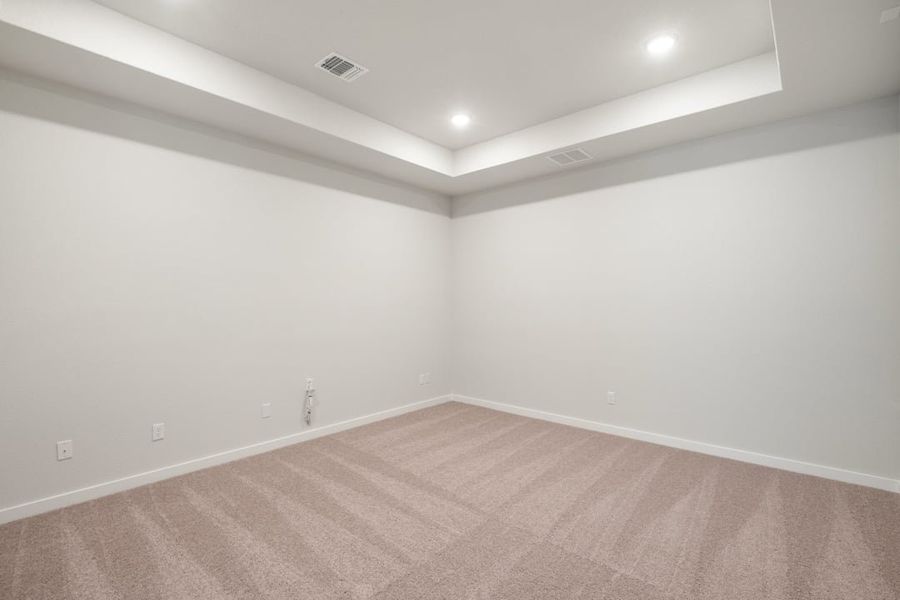 Spacious, unfurnished interior of a new home in Arbor Collection at Lariat, Liberty Hill (Image 42). Spacious, unfurnished interior of a new home in Arbor Collection at Lariat, Liberty Hill (Image 42).