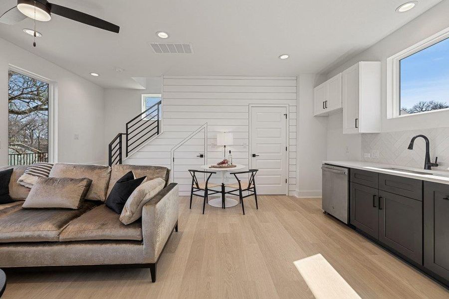 Furnished interior view inside a new home in , Austin (Image 12).