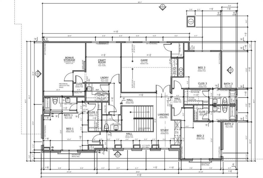 2D floor plan layout of this home in , Dallas, TX (Image 4).