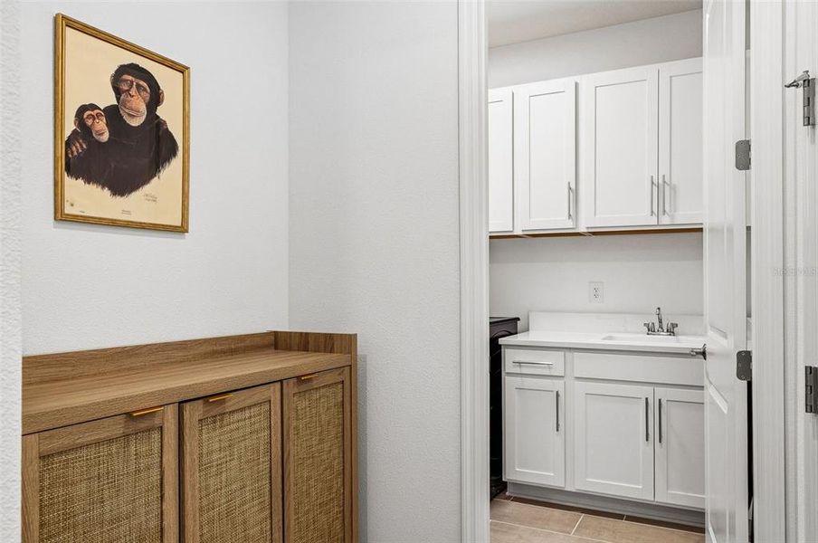 Furnished interior view inside a new home in Sweetwater at Lakewood Ranch, Bradenton (Image 44).