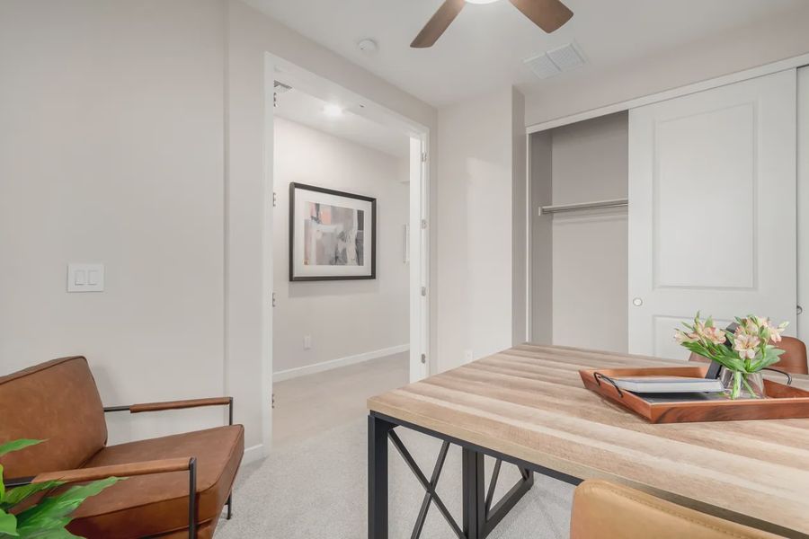 Furnished interior view inside a new home in Avanti at Granite Vista, Waddell (Image 18).