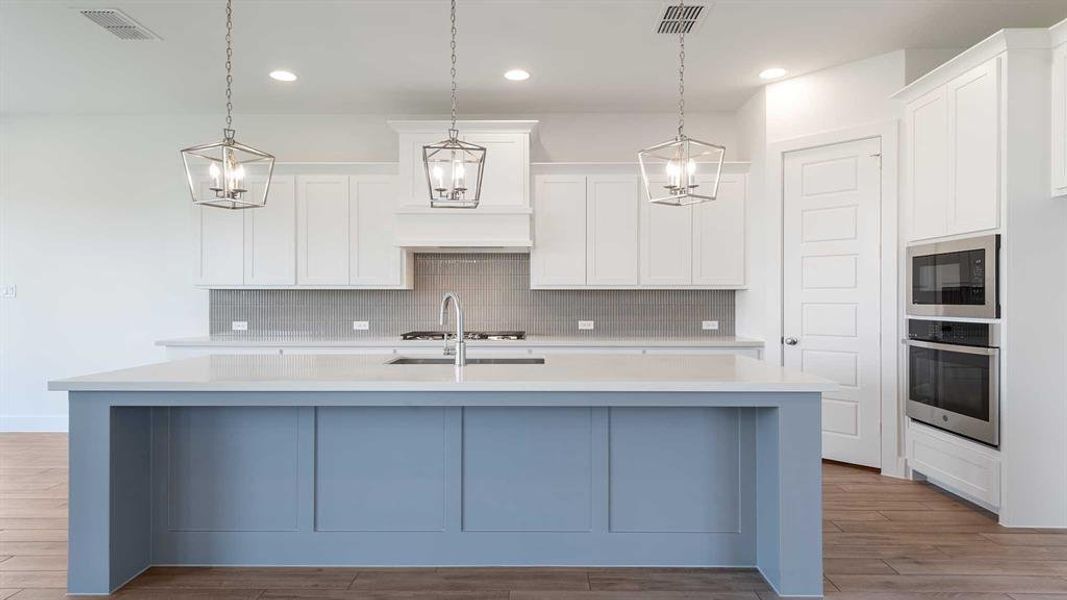 Furnished interior view inside a new home in Devonshire - Reserve 60', Forney (Image 10). Furnished interior view inside a new home in Devonshire - Reserve 60', Forney (Image 10).