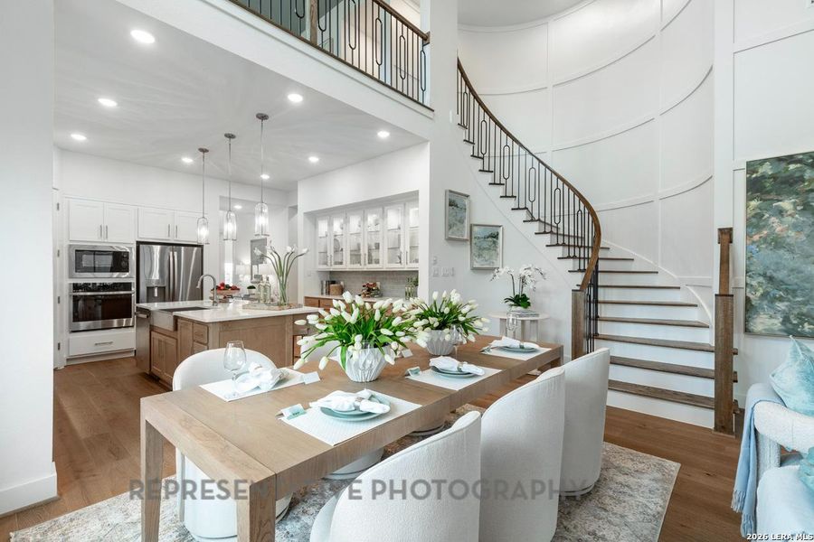 Furnished interior view inside a new home in Davis Ranch, San Antonio (Image 30).