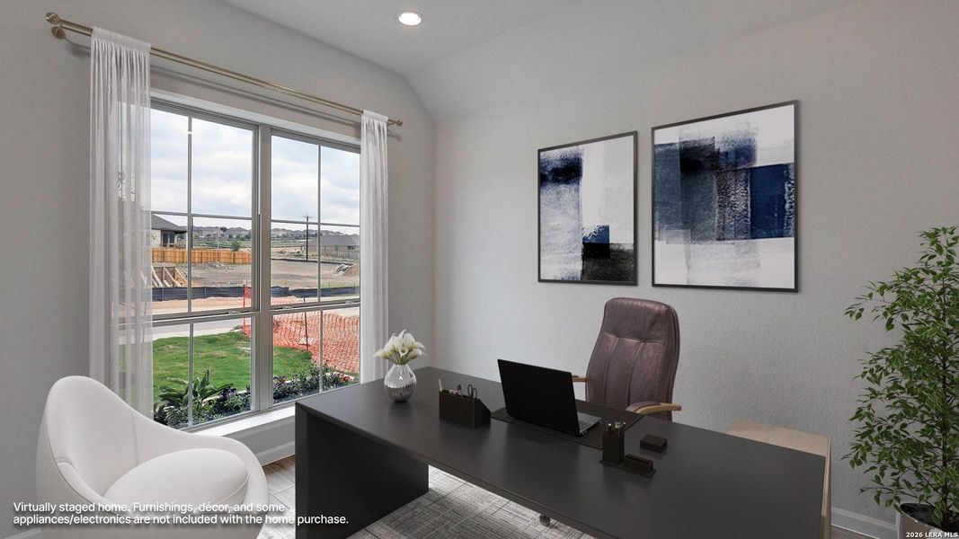 Furnished interior view inside a new home in Arcadia Ridge, San Antonio (Image 13).