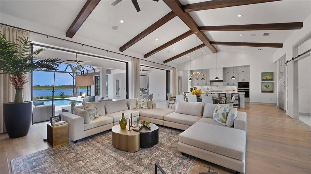 Furnished interior view inside a new home in , Venice (Image 62).