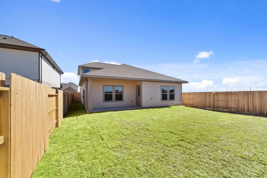Exterior details and patio area of a home in Cypress Green, Hockley (Image 24). Exterior details and patio area of a home in Cypress Green, Hockley (Image 24).