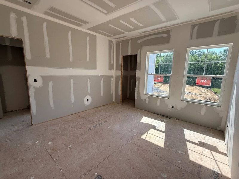 In-progress construction of a new home in The Point, Rolesville, NC (Image 23).