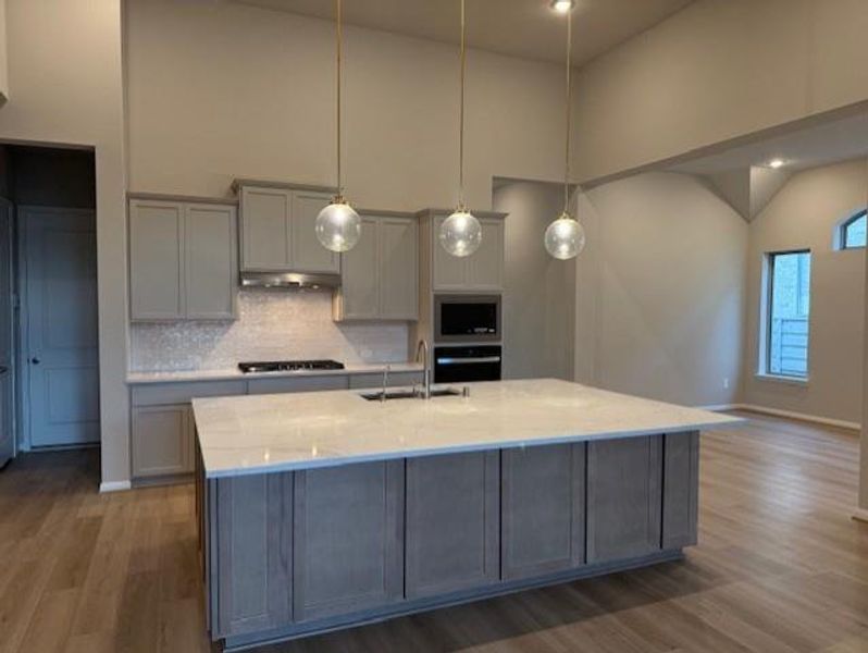 Furnished interior view inside a new home in , Manvel (Image 3). Furnished interior view inside a new home in , Manvel (Image 3).