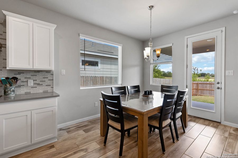 Furnished interior view inside a new home in Hannah Heights, Seguin (Image 15).