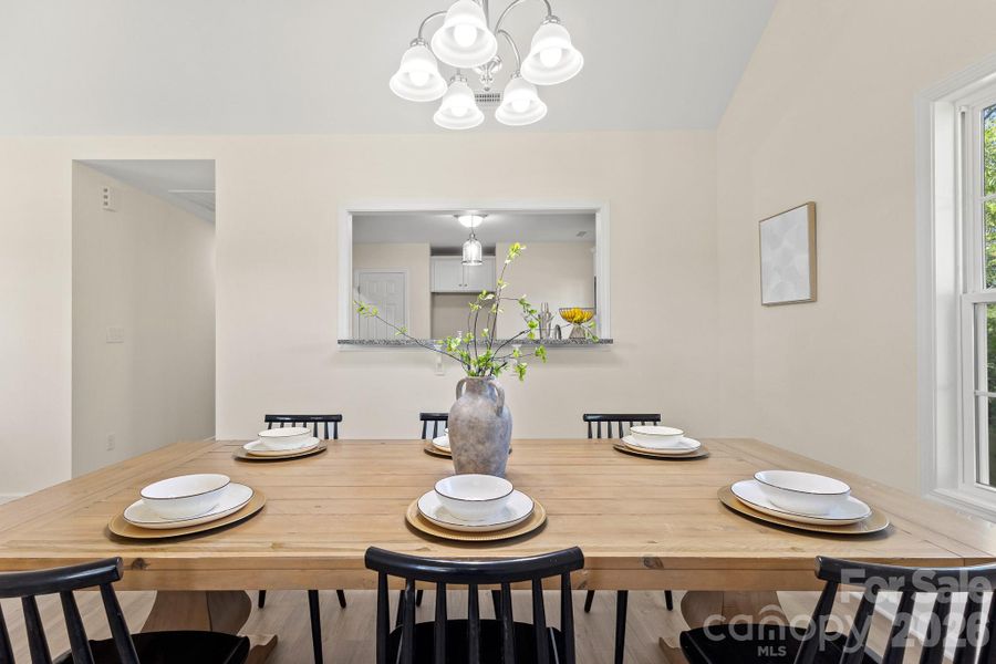 Furnished interior view inside a new home in , York (Image 15).