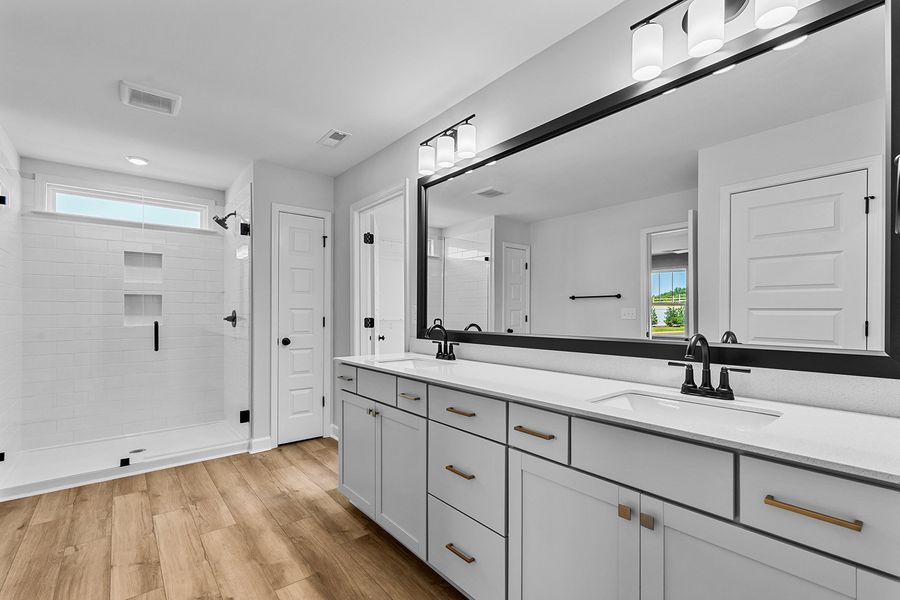 Furnished interior view inside a new home in Hanes Lake, Winston-Salem (Image 12).