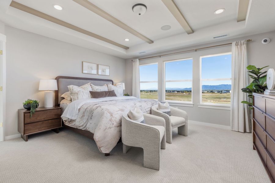 Plan C405 - Representative Photo - Main Bedroom Plan C405 - Representative Photo - Main Bedroom
