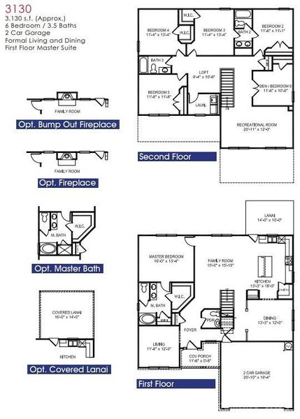 2D floor plan layout of this home in Kerns Ridge, Salisbury, NC (Image 4).