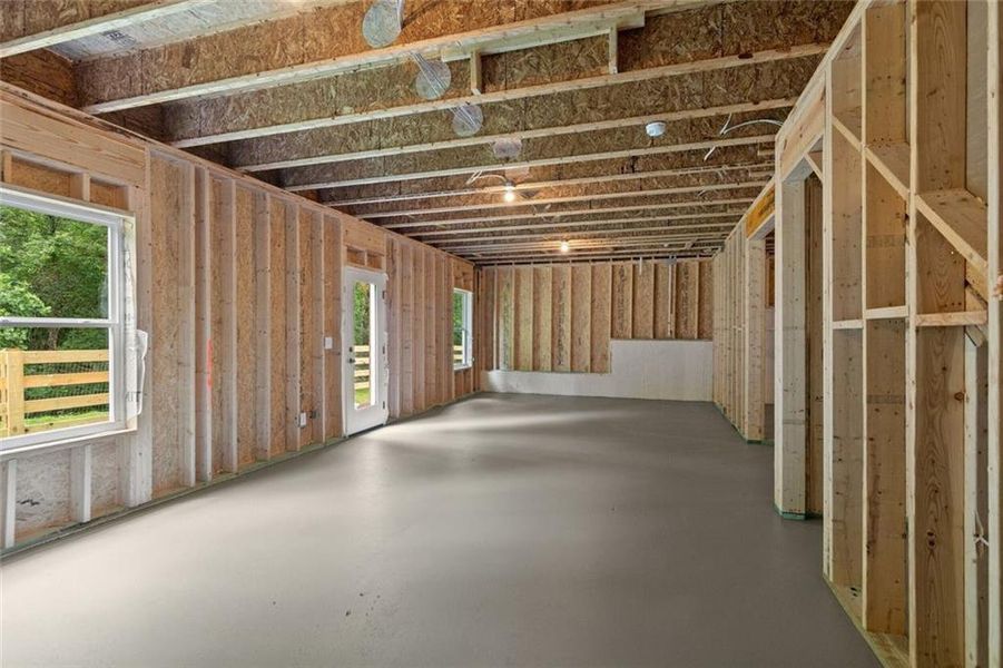 In-progress construction of a new home in Roxeywood Park, Winder, GA (Image 31).