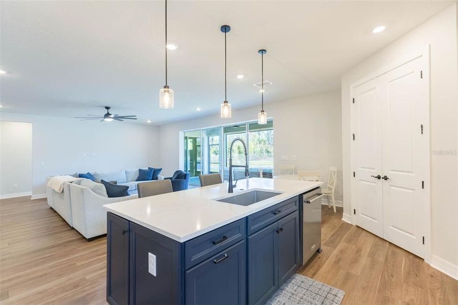 Furnished interior view inside a new home in , Land O' Lakes (Image 27).