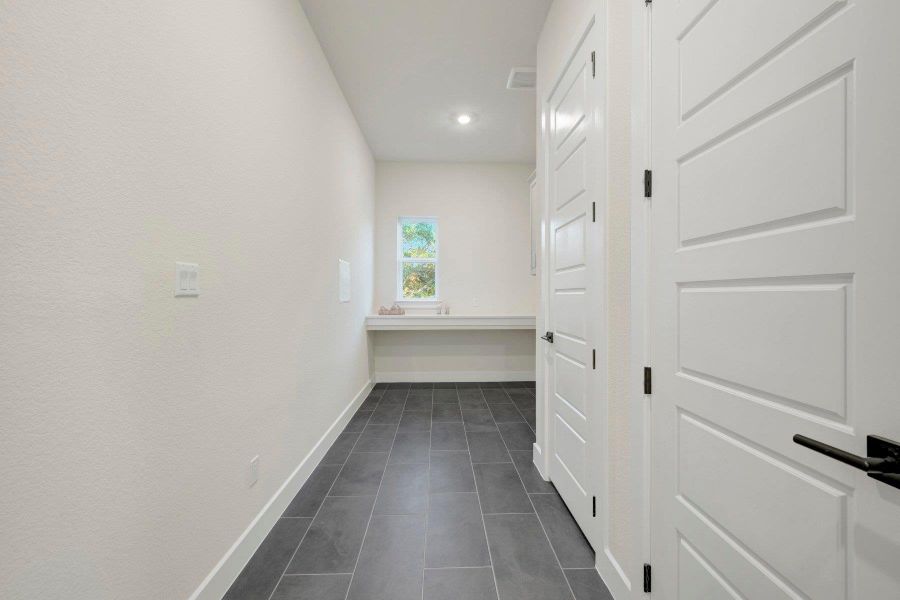 Family Foyer to Utility Room