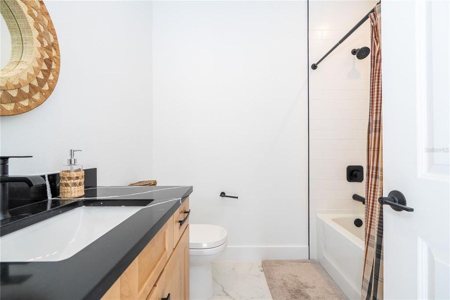 Furnished interior view inside a new home in Celebration - Island Village, Celebration (Image 42).