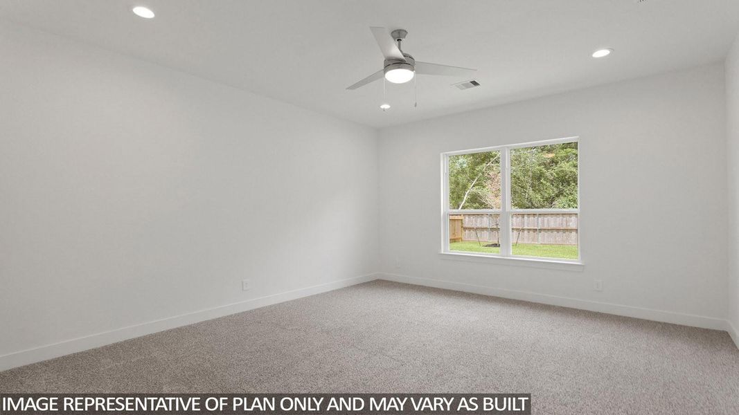 Spacious, unfurnished interior of a new home in Silverthorne, Conroe (Image 17). Spacious, unfurnished interior of a new home in Silverthorne, Conroe (Image 17).