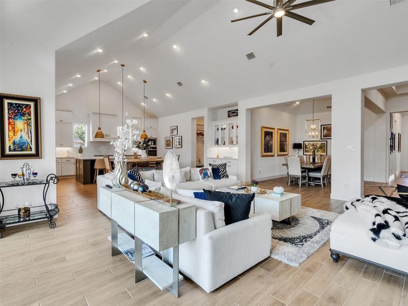 Furnished interior view inside a new home in , Fulshear (Image 31). Furnished interior view inside a new home in , Fulshear (Image 31).