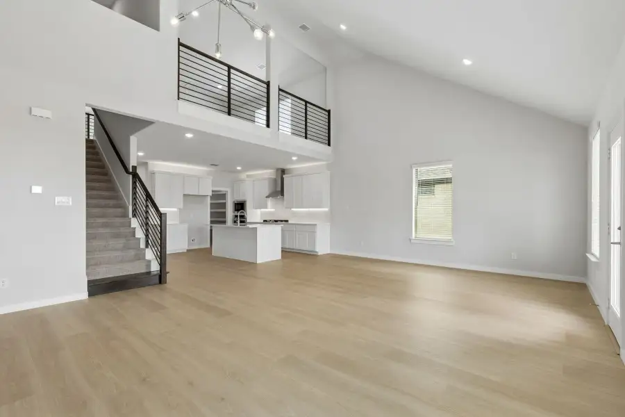 Open Floor Plan in the Winters home plan by Trophy Signature Homes – REPRESENTATIVE PHOTO