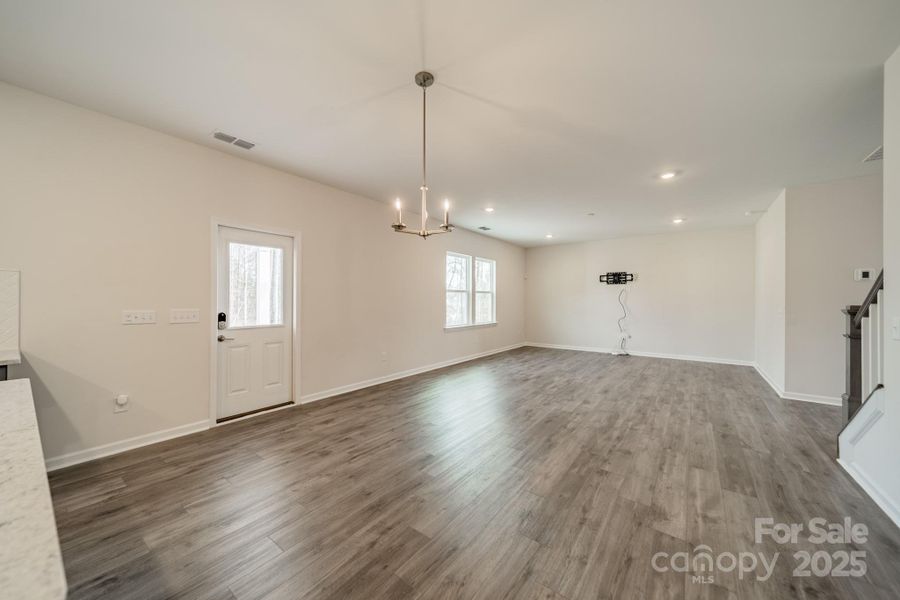 Spacious, unfurnished interior of a new home in Stewarts Landing, Charlotte (Image 32).