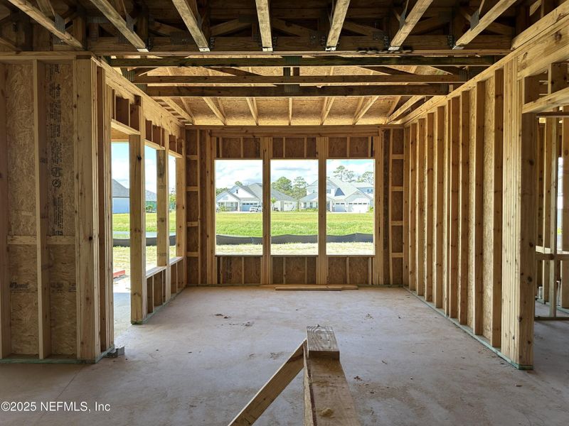 In-progress construction of a new home in Madeira, St. Augustine, FL (Image 21).