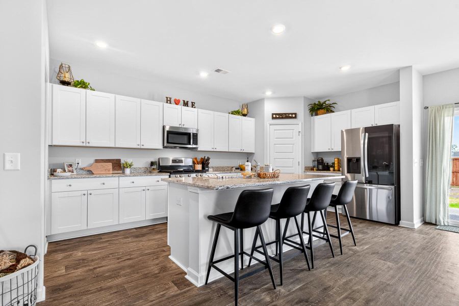 Furnished interior view inside a new home in Lindera Preserve at Cane Bay Plantation, Summerville (Image 11).