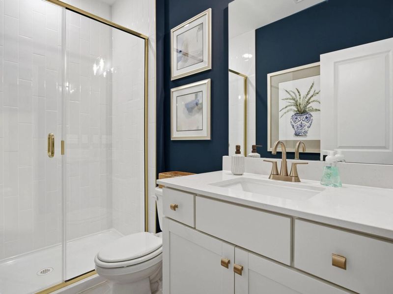 Representative furnished interior of a home built from the The Ashport G by Davidson Homes LLC in Enclave at Belmont, Belmont (Image 8).