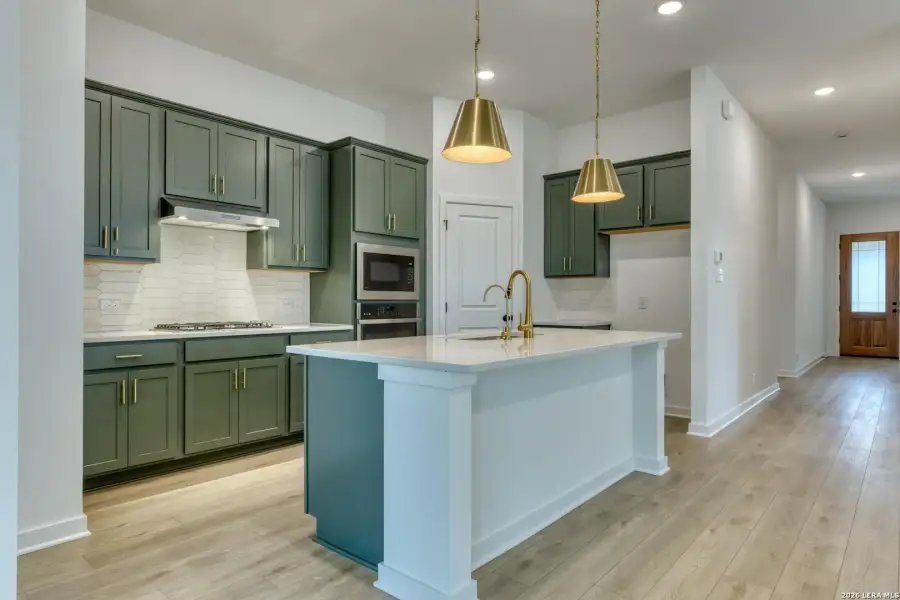 Furnished interior view inside a new home in , San Antonio (Image 6).