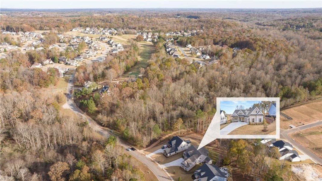 Front exterior of a new home in , Jefferson, GA, highlighting curb appeal (Image 33).
