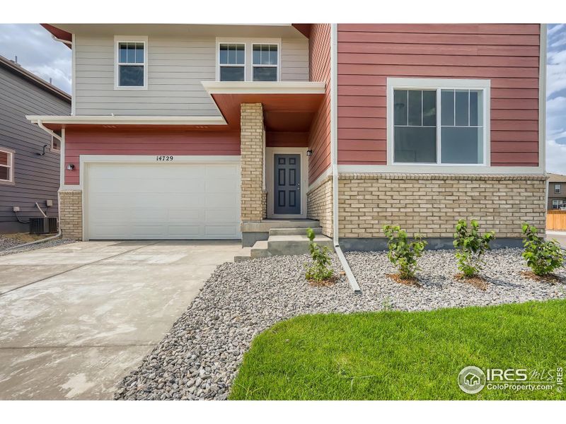 The home is currently under construction! These photos are renderings of another model with the same floorplan and give you a sense of what the home and elevation look like. Pictures of the actual house will be uploaded once it is completed.