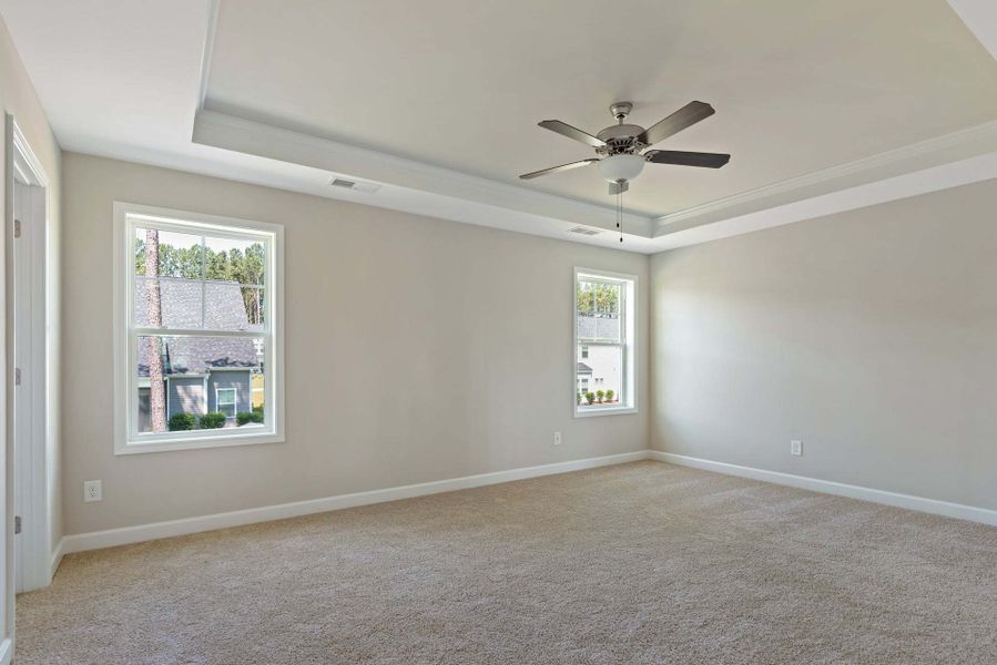 Representative unfurnished interior of a home built from the Brunswick by Caviness & Cates Communities in Maggie Way, Wendell (Image 204). Representative unfurnished interior of a home built from the Brunswick by Caviness & Cates Communities in Maggie Way, Wendell (Image 204).