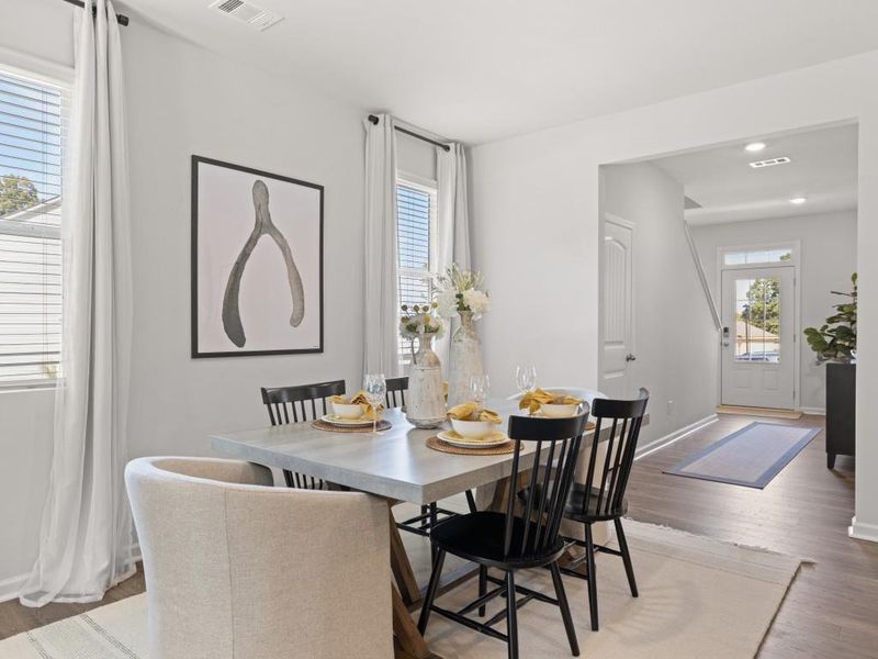 Furnished interior view inside a new home in Lost Creek, Dallas (Image 43).