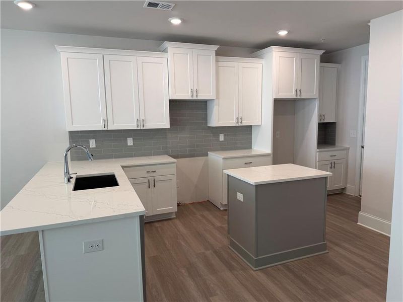 Furnished interior view inside a new home in , Marietta (Image 5).