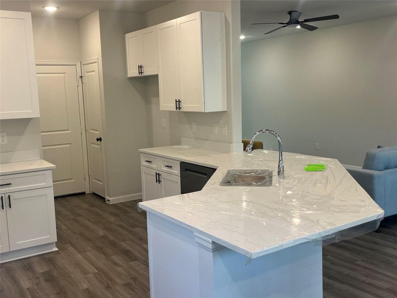 Furnished interior view inside a new home in , Houston (Image 10).