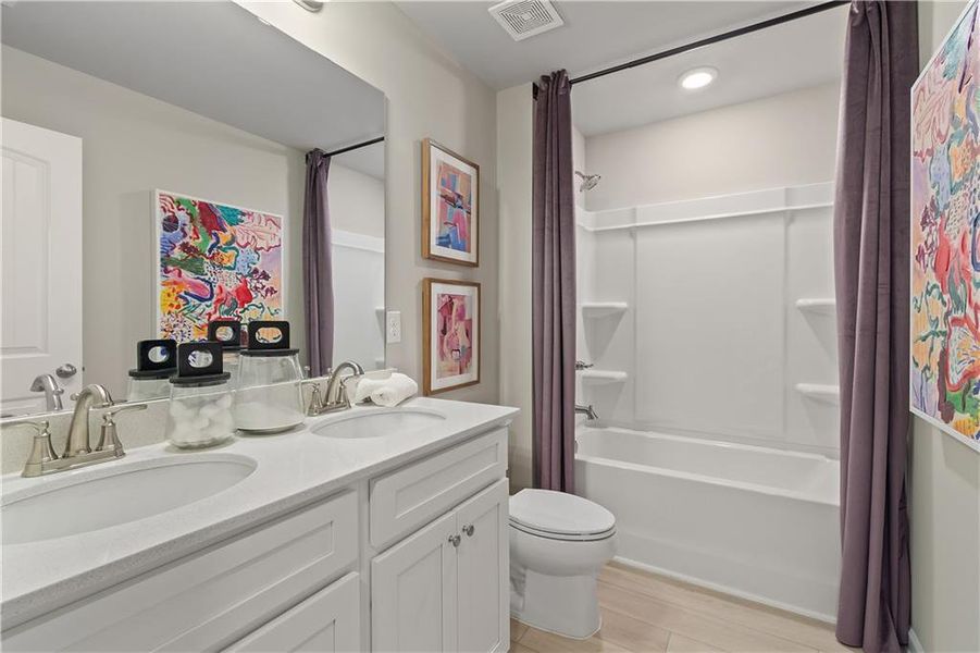 Furnished interior view inside a new home in Cooper Park, McDonough (Image 6).