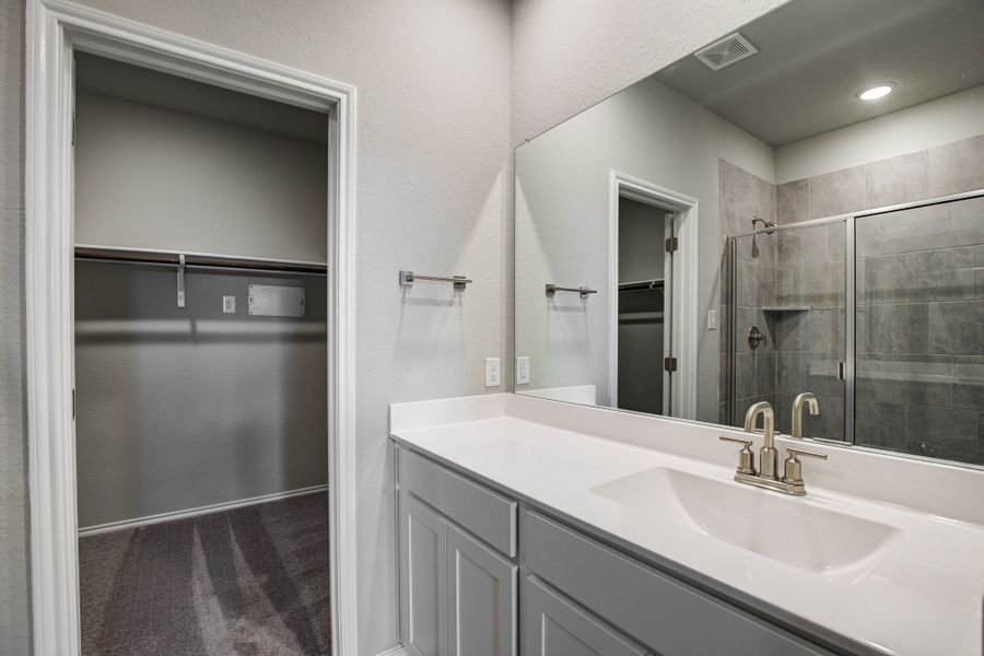 Representative furnished interior of a home built from the The Blanco A by Davidson Homes LLC in Applewhite Meadows, San Antonio (Image 14).
