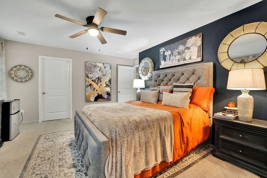 Furnished interior view inside a new home in , Dawsonville (Image 13).