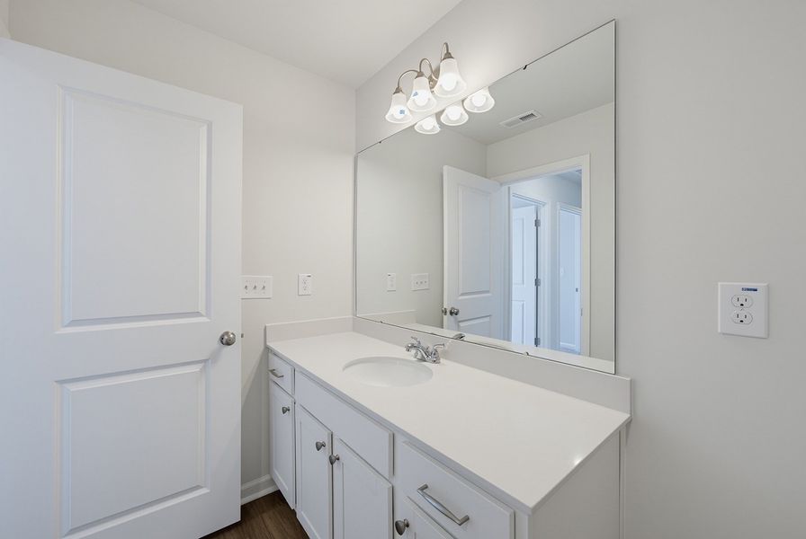 Furnished interior view inside a new home in Sweetbrier, Durham (Image 11).