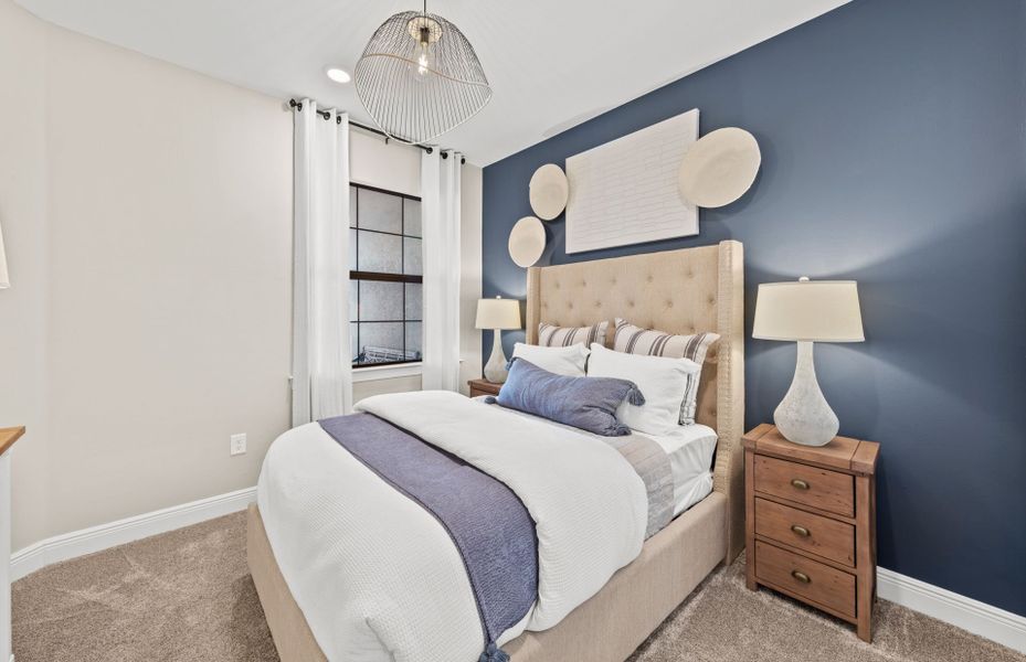 Furnished interior view inside a new home in Costa Pointe, Vero Beach (Image 9).
