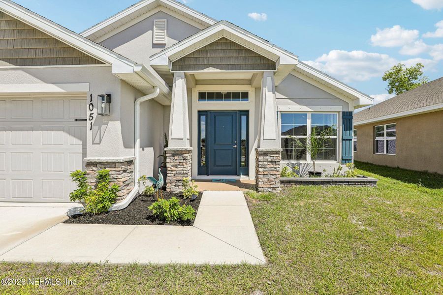 Exterior details and patio area of a home in , Cocoa (Image 3).